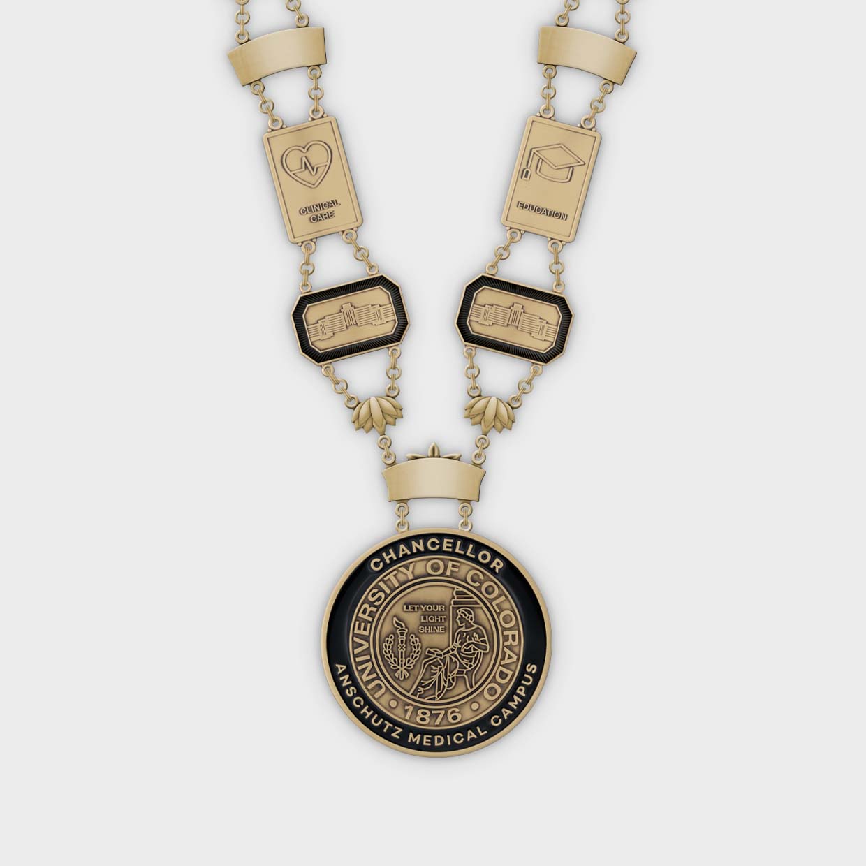 Chancellor Anschutz Medical Campus Chain of Office - Medalcraft Mint Inc.