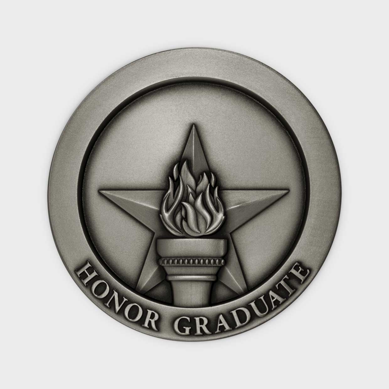 Honor Grad Nickel Silver