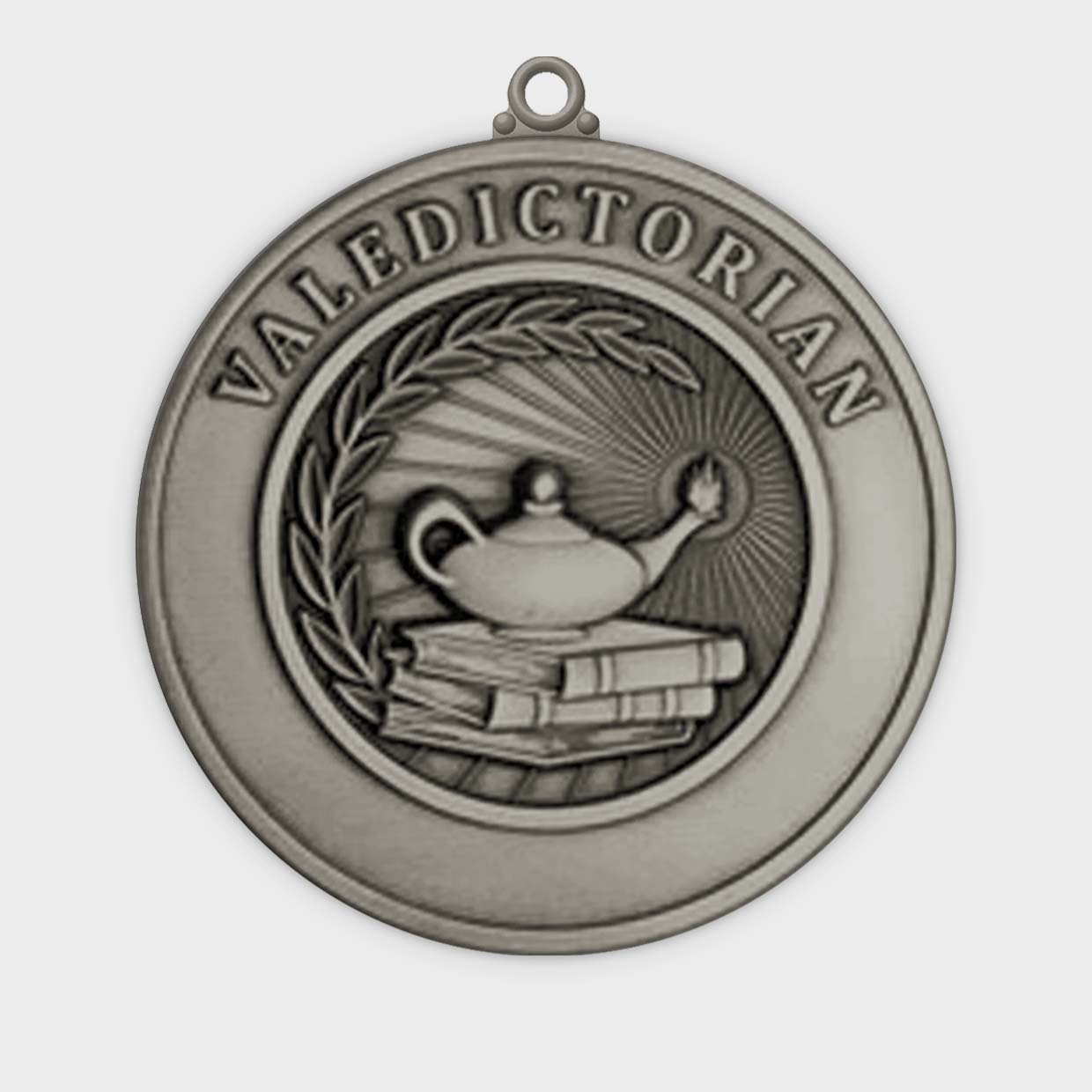 Valedictorian Lamp Nickel Silver
