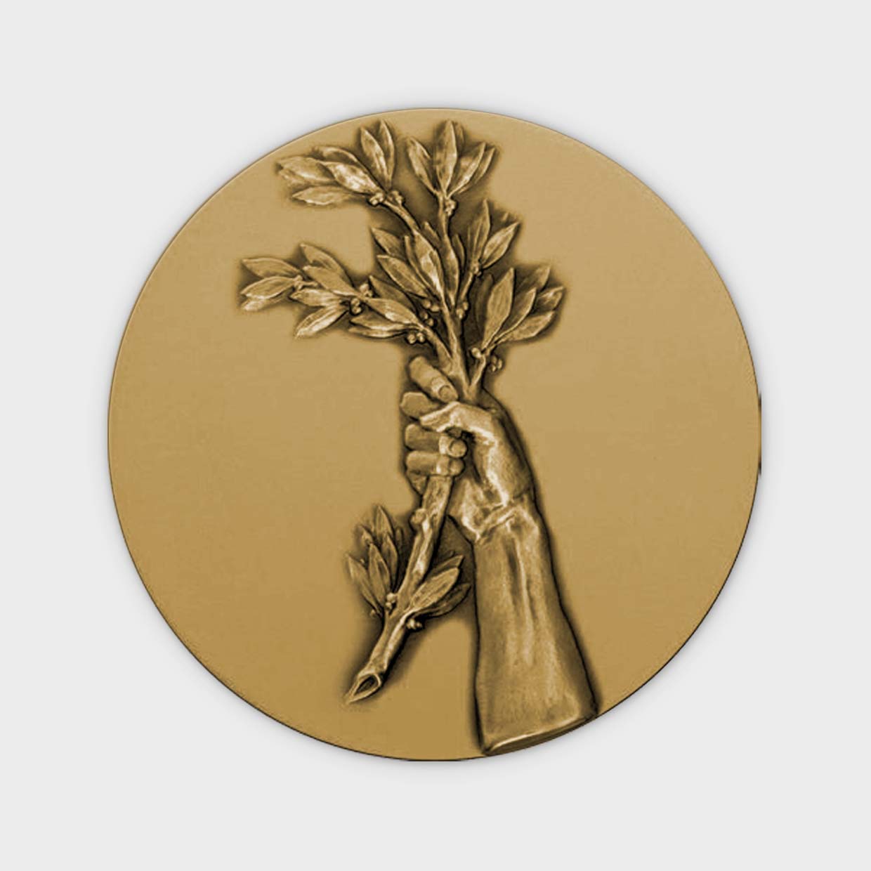Arm & Laurel Brass