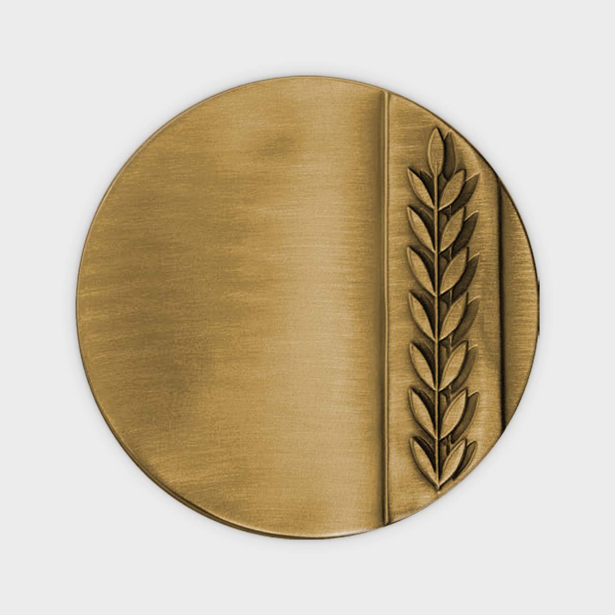 Floral Bookmark Brass